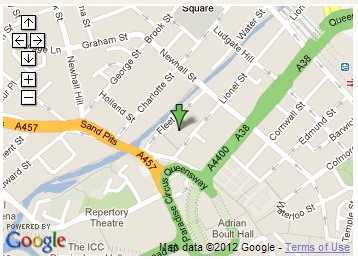 map of fleet street