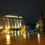 Back of Town Hall from Chamberlain Square