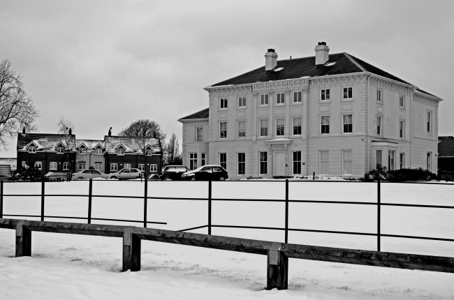 The old main hospital block of Monyhull Colony