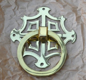 Brass-ring handle design dating from 1924. 