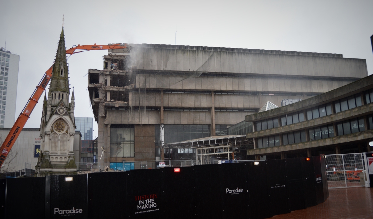 Friday Photo: Farewell Birmingham Central Library « Birmingham